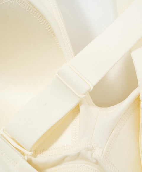 Supportive Soul Wireless Deep V Crossback Pull Over Sports Bra