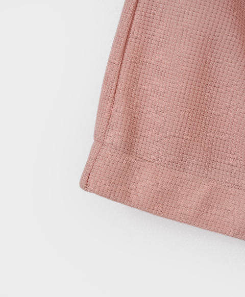 Dream Squad Waffle Long Pants with Drawstring