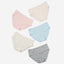 Sunday Morning Mid Waist Midi 5pcs Cotton Spandex Pack Panties