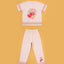 Junior Delulu Power Hearts Short Sleeves Top & Long Pants Set