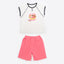 Mala-Twins Top & Shorts Sleep Set