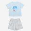 Heart Gelato Short Sleeves Top & Shorts Sleep Set