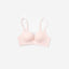 Blush Nightfall Jacquard 3/4 Cup Wireless Push Up Bra
