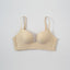 Second Skin Soft Seamless Wireless Low-Back Demi Push Up Plunge Bra
