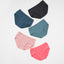 Beat Cotton Mid Waist Maxi 5pcs Pack Panties