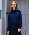 Sports Club Polo Crop Sweatshirt