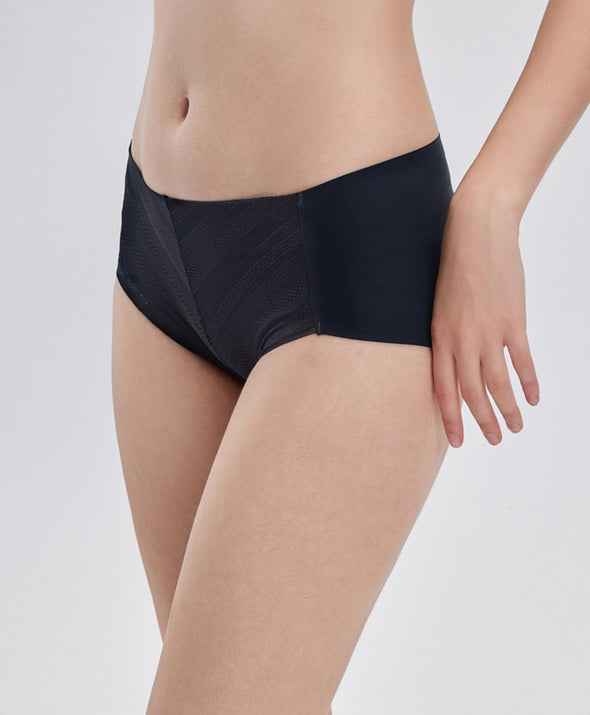 Comfy Shaper Laminated Seamless Hipster Panties