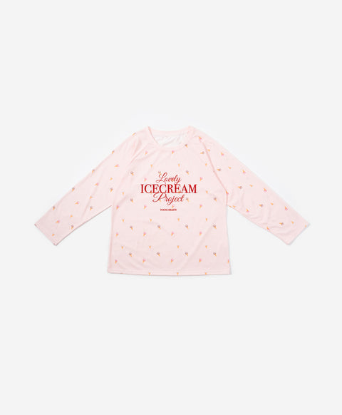 Ice Cream Project Long Sleeves Top & Long Pants Set