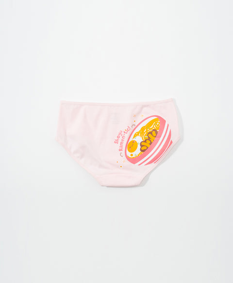 Shoyu Ramen-tic! 5pcs Low Waist Hipster Cotton Spandex Graphic Pack Panties Series Box
