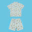 Jolly Smiley Short Sleeves PJ Top & Shorts Set