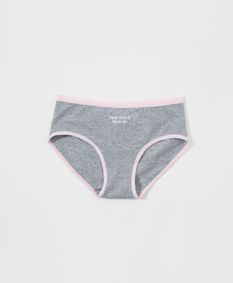 Music Concert Yuki & Hattie 5pcs Low Waist Hipster Graphic Pack Panties Wonder Box