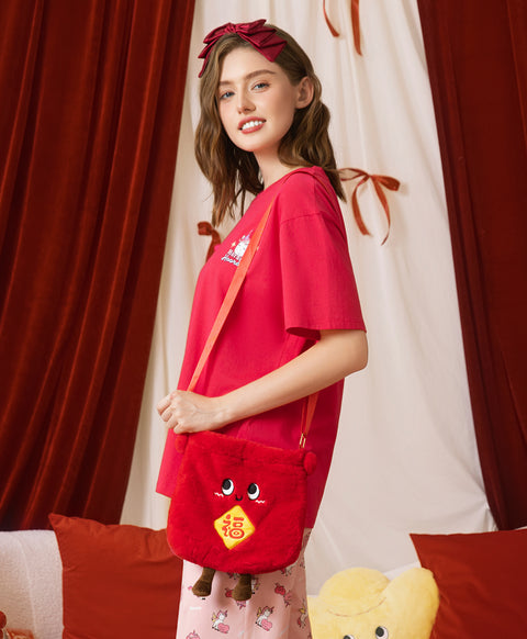 Horsey Hooray! Fluffy Fortune Bag