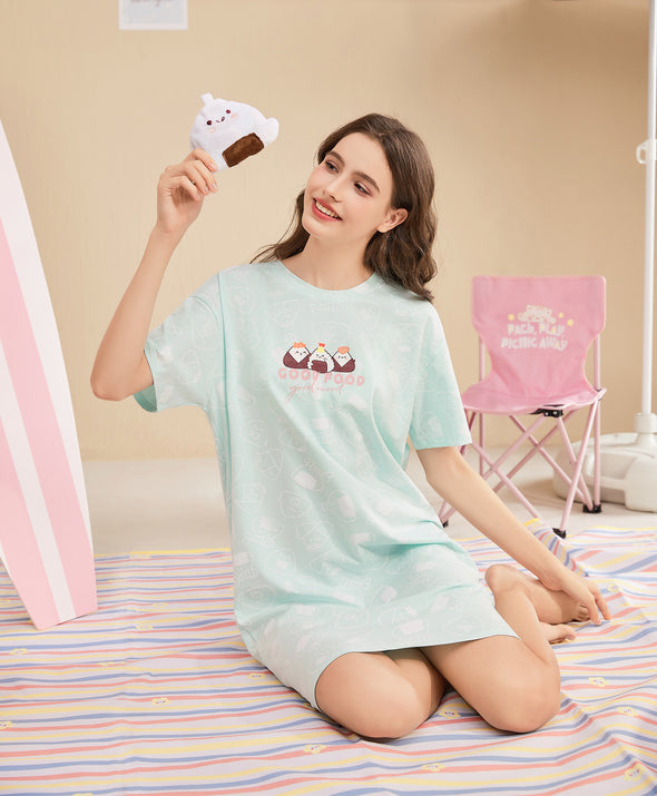 Eat-Ready! Onigiri Sleep Dress