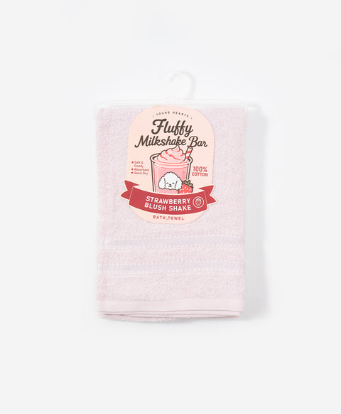 Fluffy Milkshake Bar Basic Cotton Bath Towel
