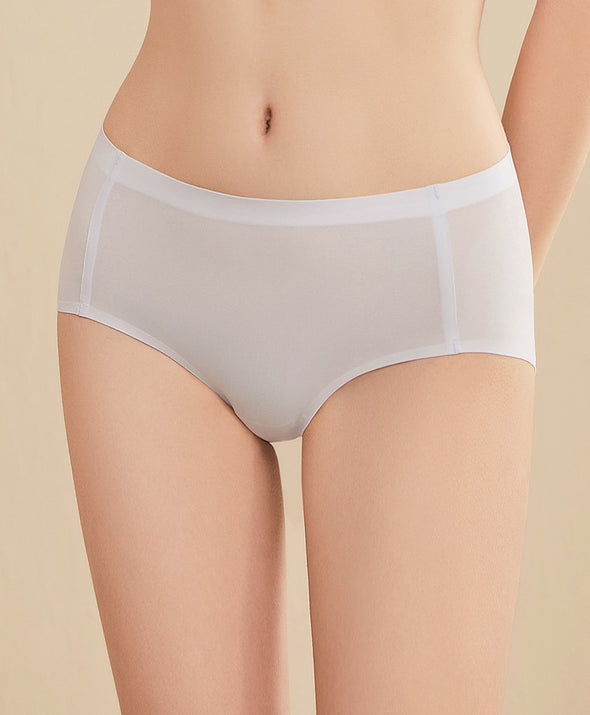 Fit and Free Laminated Mid Waist Hipster Panties