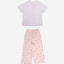 Catitude-ing Short Sleeves Top & Long Pants Set