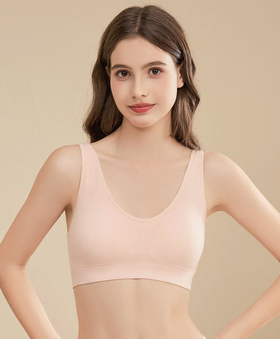 Real Comfy Seamless Wireless Bralette with Back hook