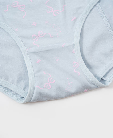 Pilates Princess Viscose Sanitary Mid Waist Hipster 2pcs Pack Panties