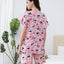 Panda Days Short Sleeves Microfiber Top & Bottom Sleep Set