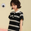 Peekaboo Striped Polo Shirt