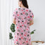 Panda Days Microfiber Short Sleeves Sleep Dress