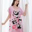 Panda Days Microfiber Short Sleeves Sleep Dress