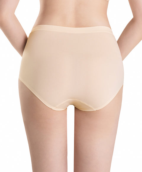 Zero Trace Seamless Mid Waist Hipster Panties
