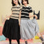 Peekaboo Striped Polo Shirt