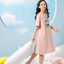 Junior Bedtime Bubbles Love is The Greatest Show Short Sleeves Sleep Dress