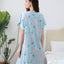 My Sweet Rabbit Microfiber Short Sleeves Sleep Dress