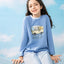 Junior Bedtime Bubbles Never Stop Adventuring Long Sleeves Tee & Pants Sleep Set