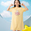 Junior Bedtime Bubbles Happy Bear Just for You Short Sleeves Sleep Dress