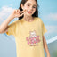 Junior Bedtime Bubbles Happy Bear Just for You Short Sleeves Sleep Dress