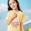 Junior Bedtime Bubbles Happy Bear Just for You Short Sleeves Sleep Dress