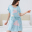 My Sweet Rabbit Microfiber Short Sleeves Sleep Dress