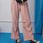 Dream Squad Waffle Long Pants with Drawstring