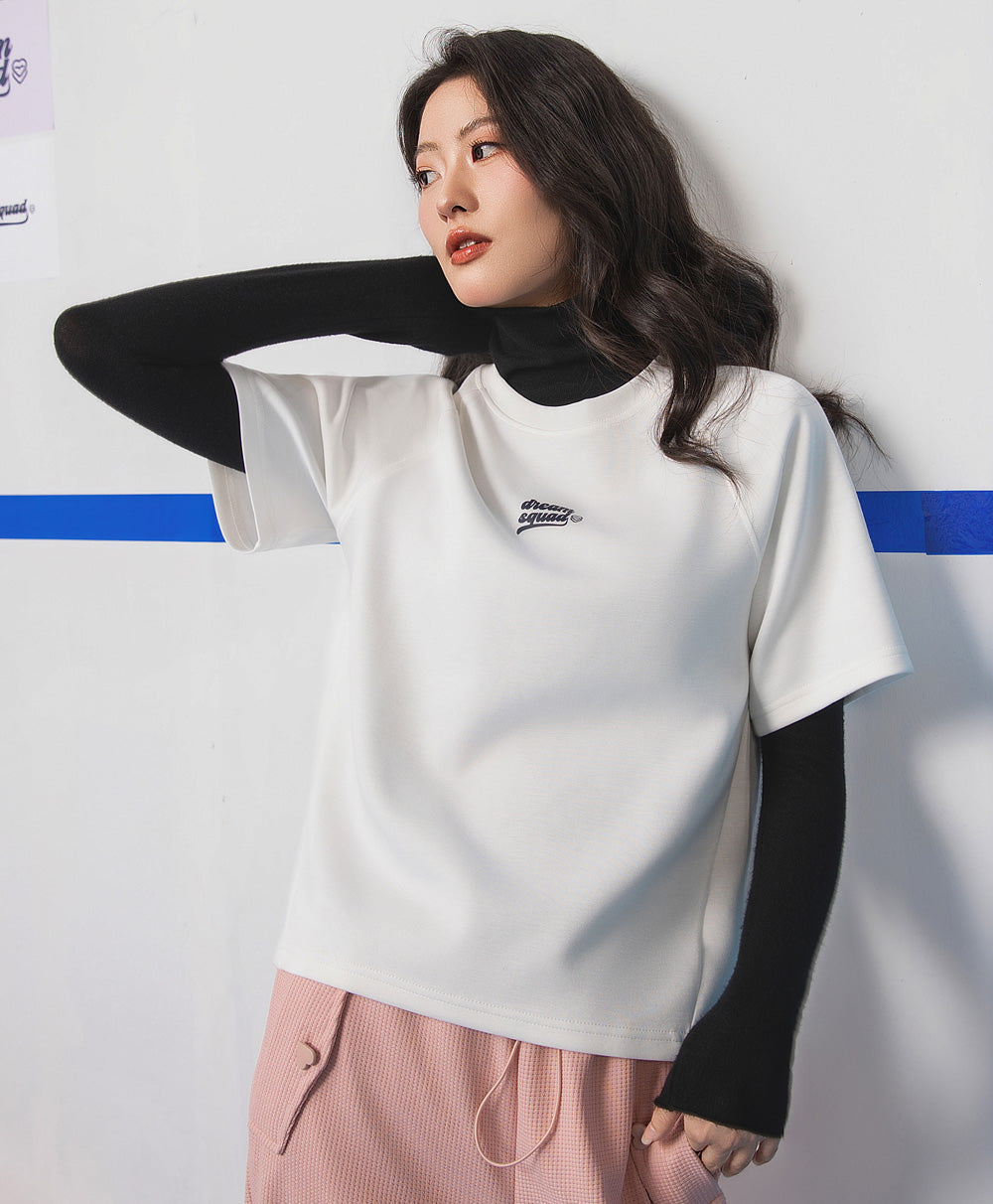 Dream Squad Oversized Raglan Sleeve Tee
