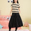 Peekaboo Striped Polo Shirt