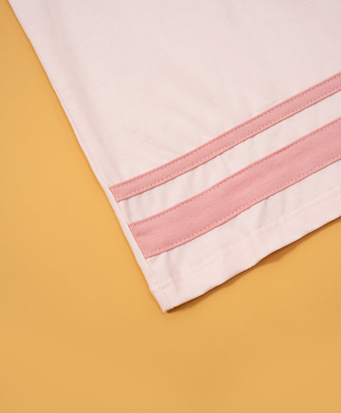 Junior Delulu Power Hearts Short Sleeves Top & Long Pants Set