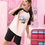 Junior Harmony in London Junior 3/4 Sleeve Top & Shorts Sleep Set