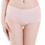 Skinmate Daily Laminated Seamless No-Show Cotton Spandex Mid Waist Midi Panties