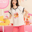 Mala-Twins Top & Shorts Sleep Set
