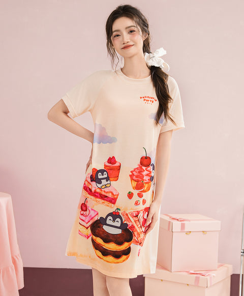 Penguin Patisserie Sleep Dress