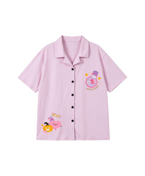Let's Get Spooky Potion Short Sleeves PJ Top & Long Pants Set
