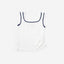 Stay Bloom Sleeveless Lace Trim Ribbed Vest