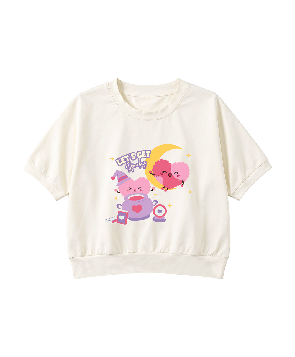 Junior Let's Get Spooky Potion Short Sleeves Top & Shorts Sleep Set