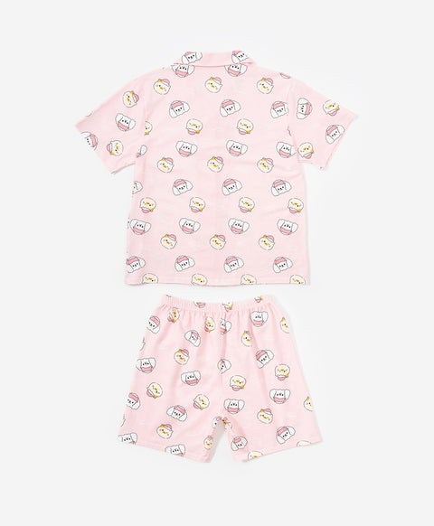 Morning Harmony Short Sleeves PJ Top & Shorts Set