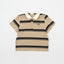 Peekaboo Striped Polo Shirt