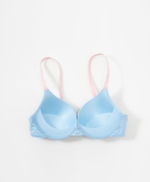Designer 3/4 Cup Wireless Bra Set with Panties (B Cup)