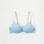 Designer 3/4 Cup Wireless Bra Set with Panties (B Cup)